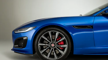 2020 Jaguar F-Type front end - side view
