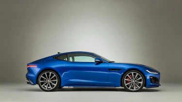 2020 Jaguar F-Type side view