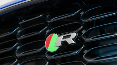 2020 Jaguar F-Type R badge