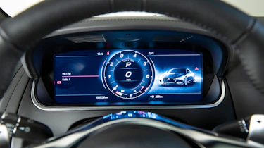 2020 Jaguar F-Type digital instrument cluster