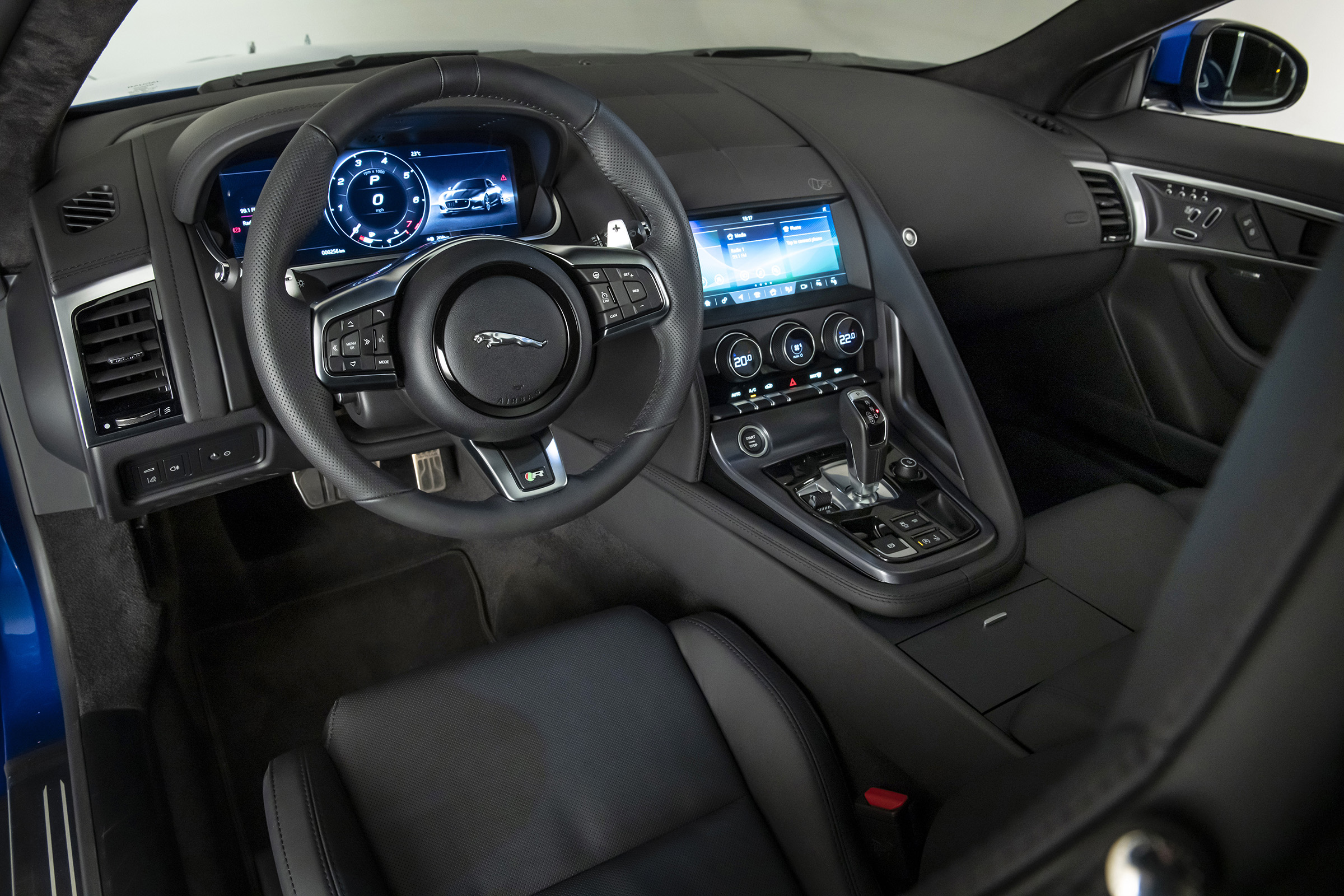 2020 Jaguar F-Type interior