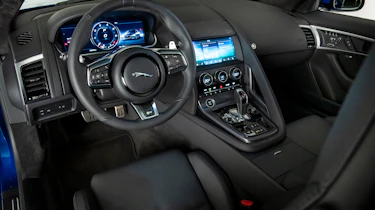 2020 Jaguar F-Type interior