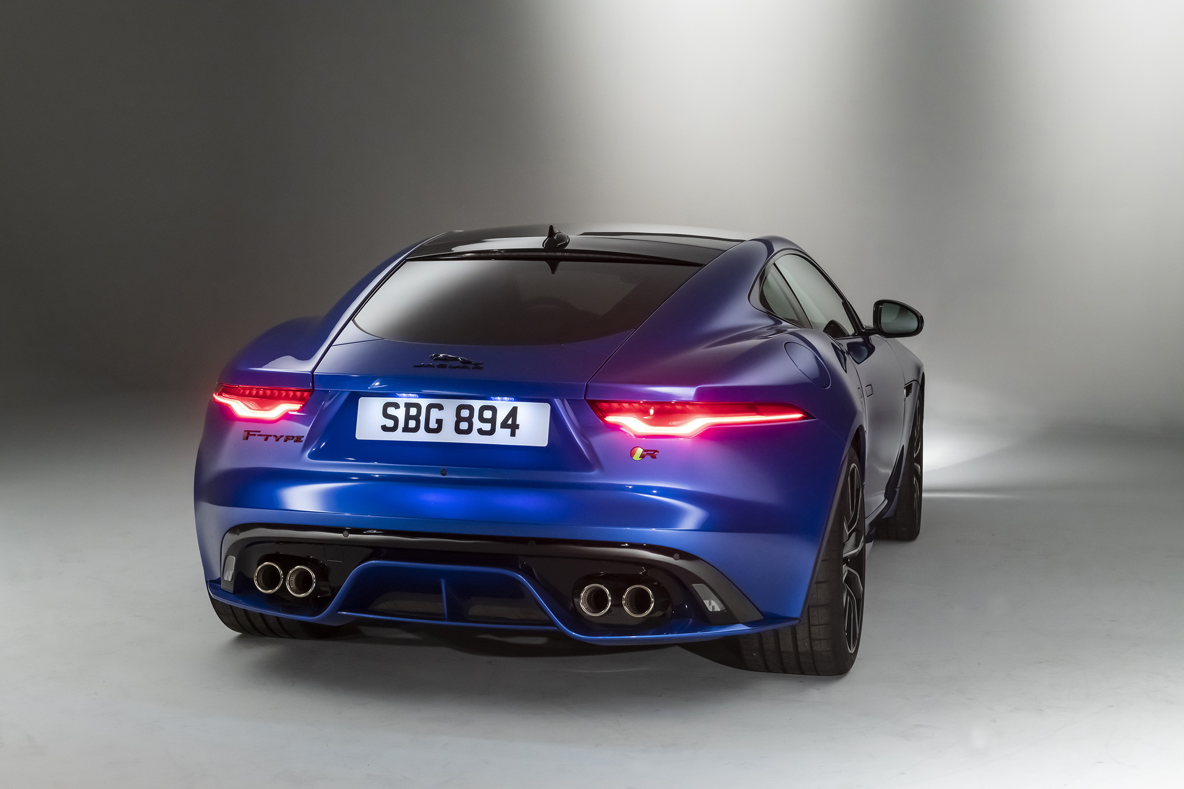 2020 Jaguar F-Type rear view