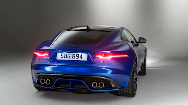 2020 Jaguar F-Type rear view