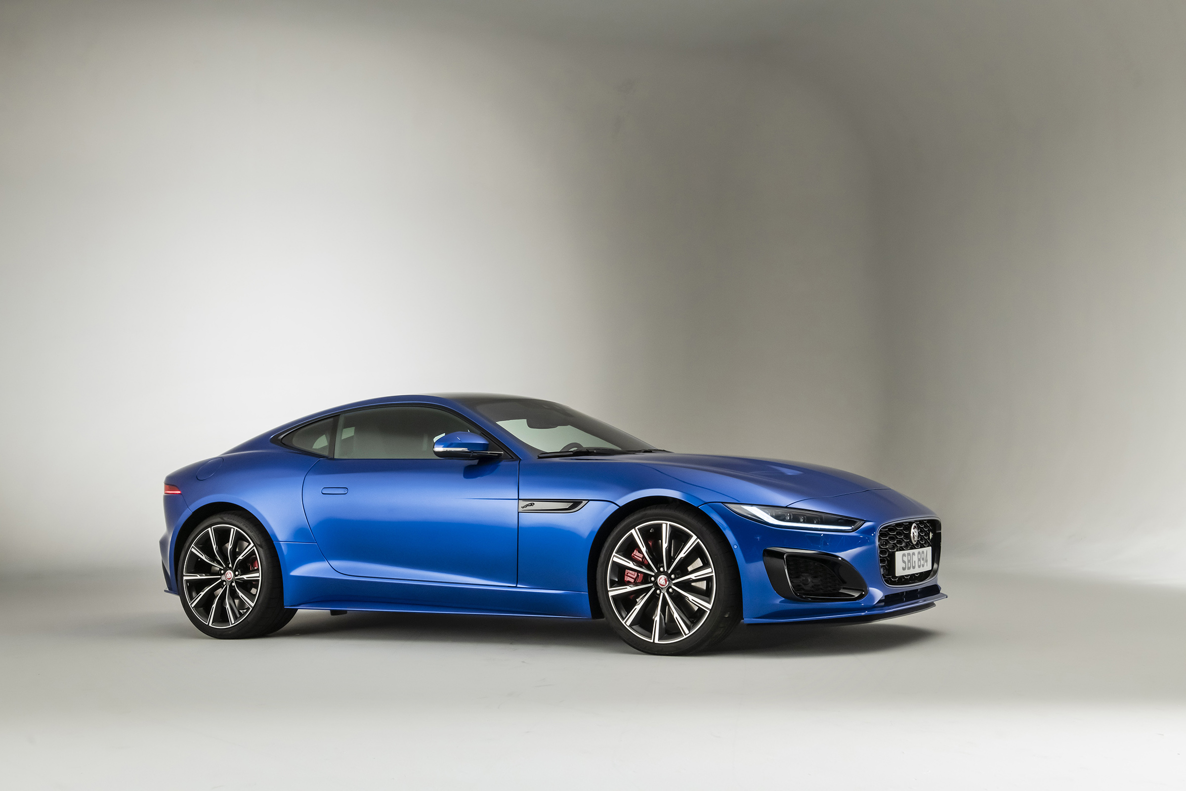 2020 Jaguar F-Type in studio