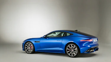 2020 Jaguar F-Type left side/rear view