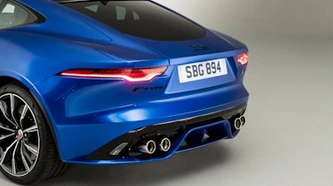 2020 Jaguar F-Type rear end details