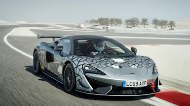 McLaren 620R - front 3/4 dynamic