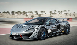 McLaren 620R - front 3/4 dynamic passing