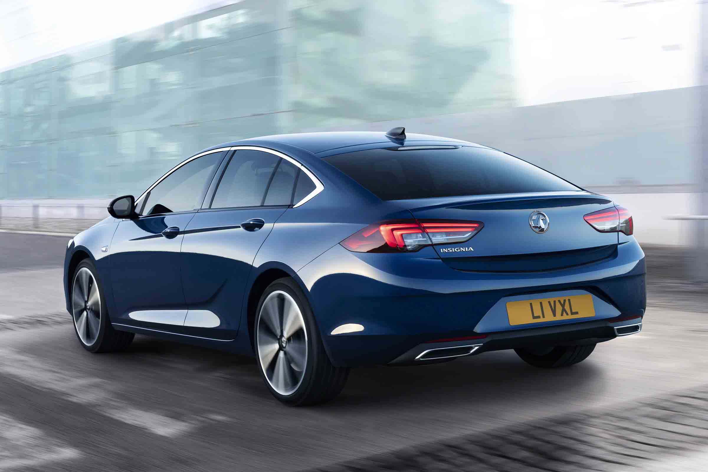 Vauxhall Insignia facelift - rear view