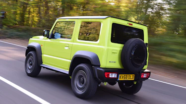 Suzuki Jimny SUV rear 3/4 tracking