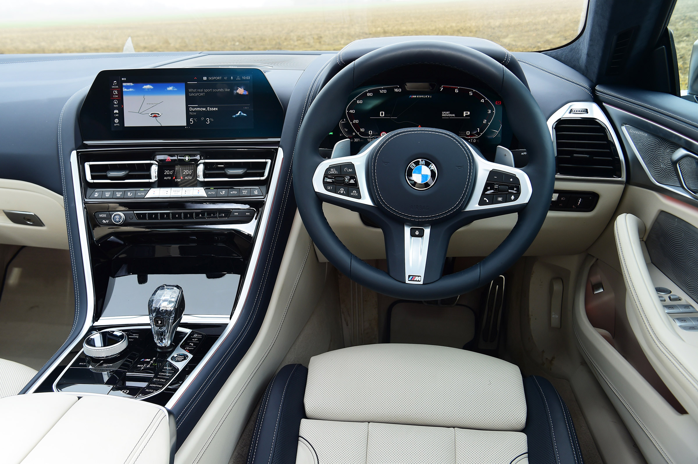 BMW 8 Series Gran Coupe saloon interior