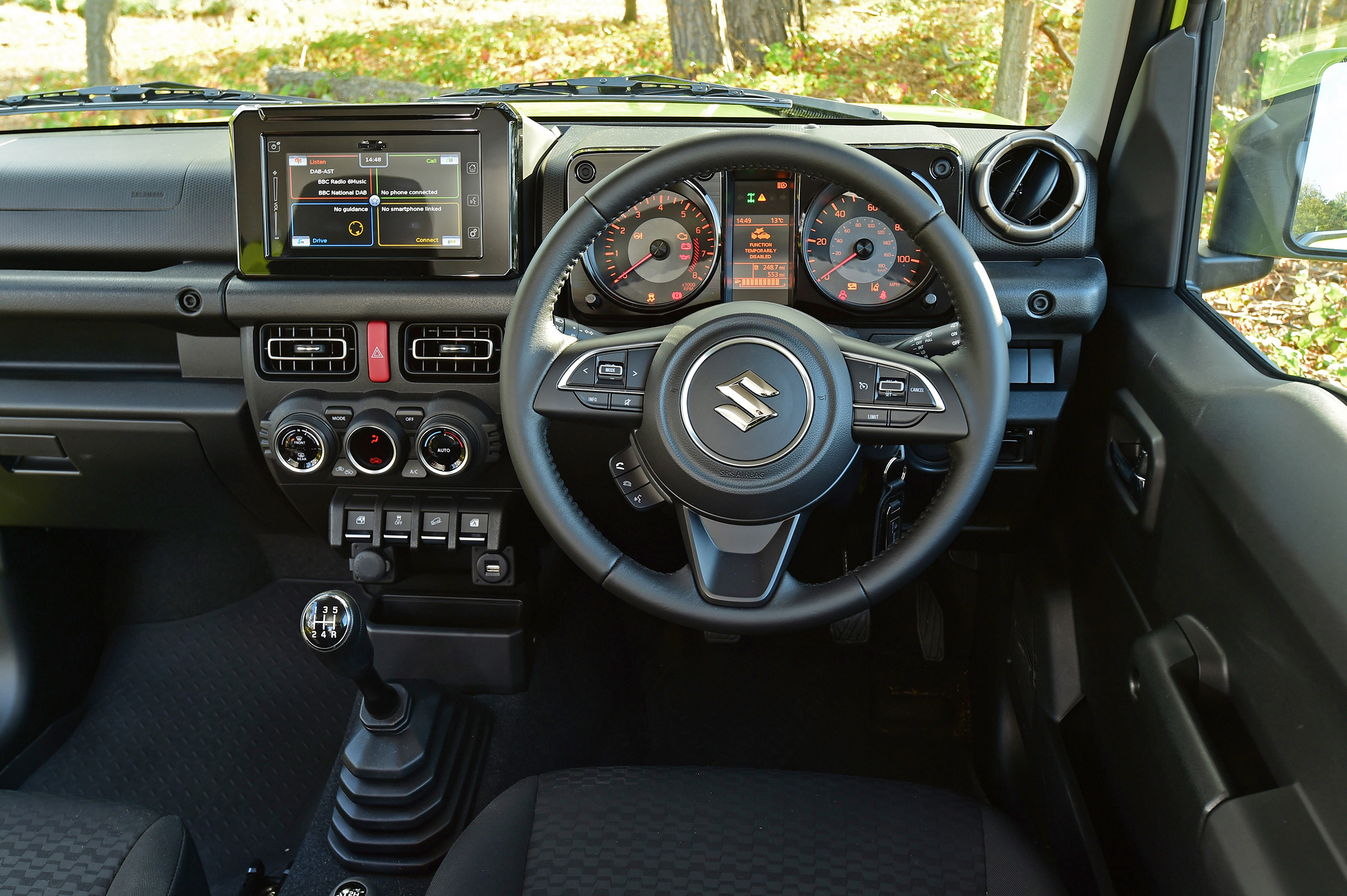 Suzuki Jimny SUV interior