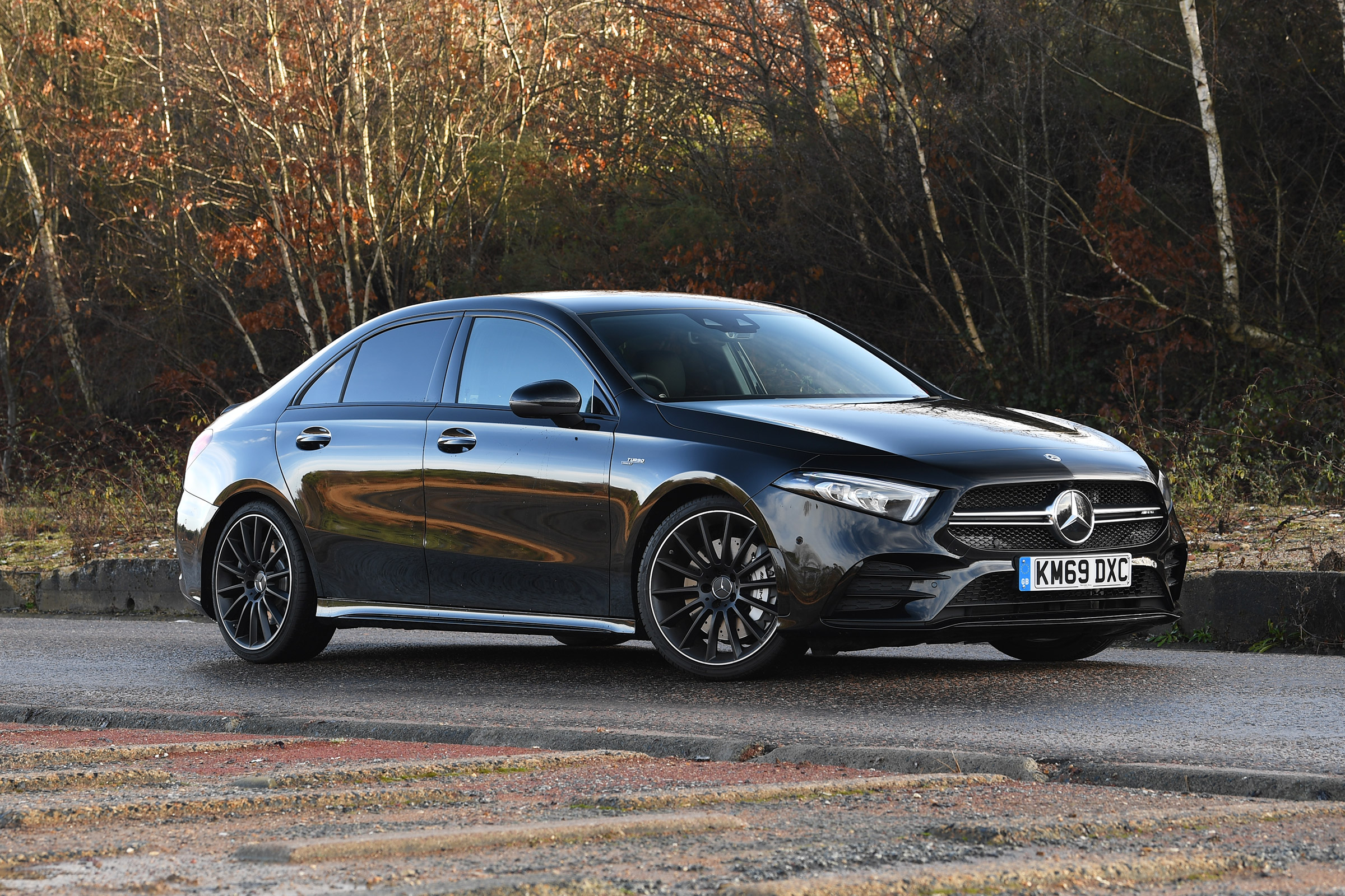 Mercedes-AMG A 35 Saloon front 3/4 static