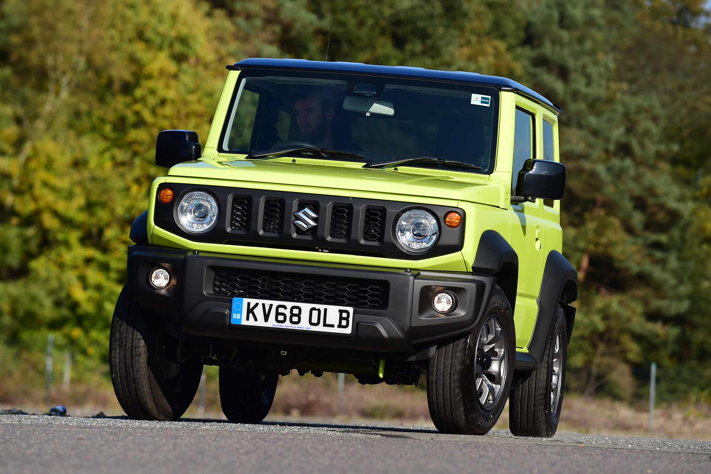 Suzuki Jimny SUV front cornering