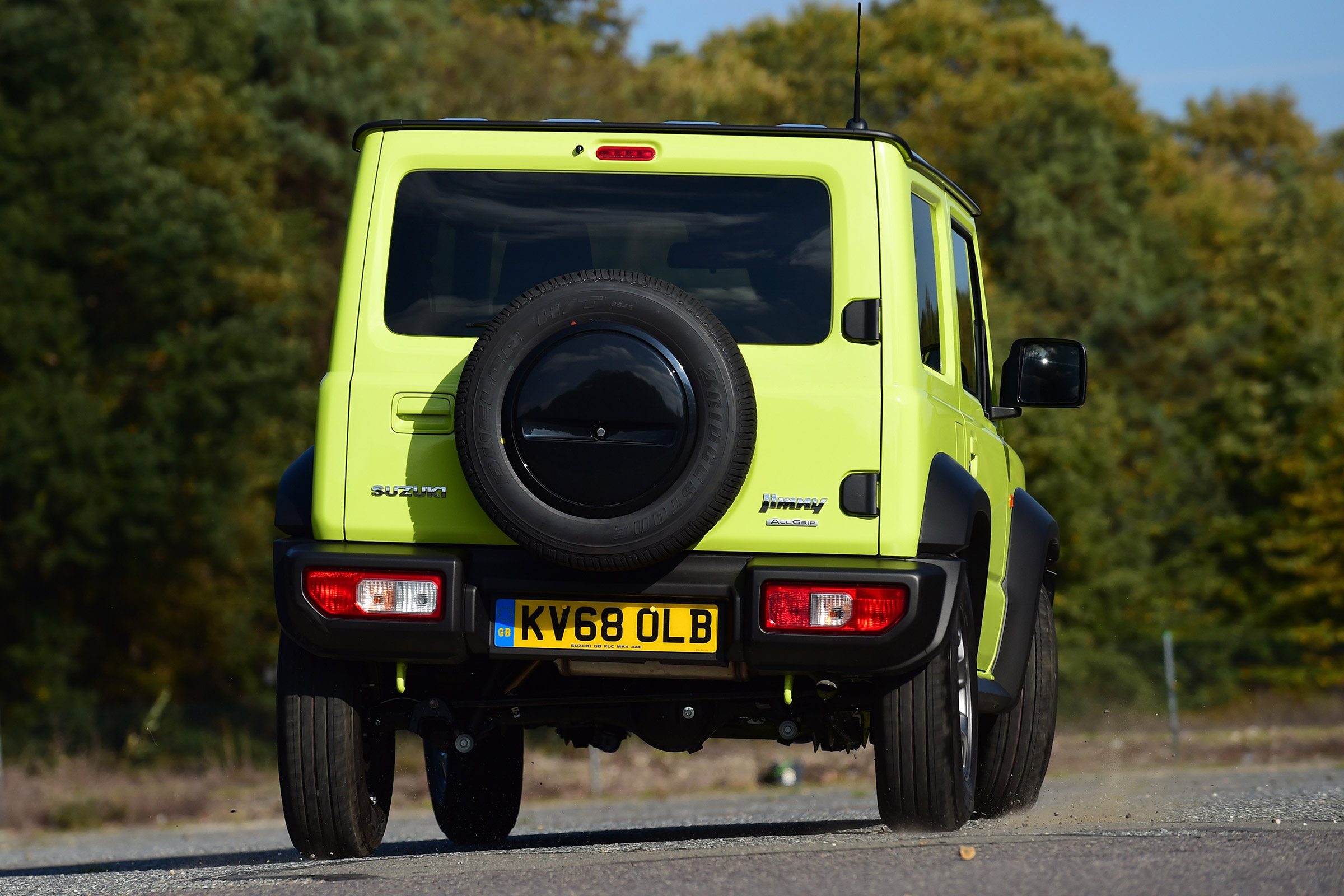 Suzuki Jimny SUV rear cornering