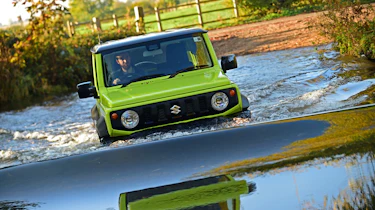 Suzuki Jimny SUV wading
