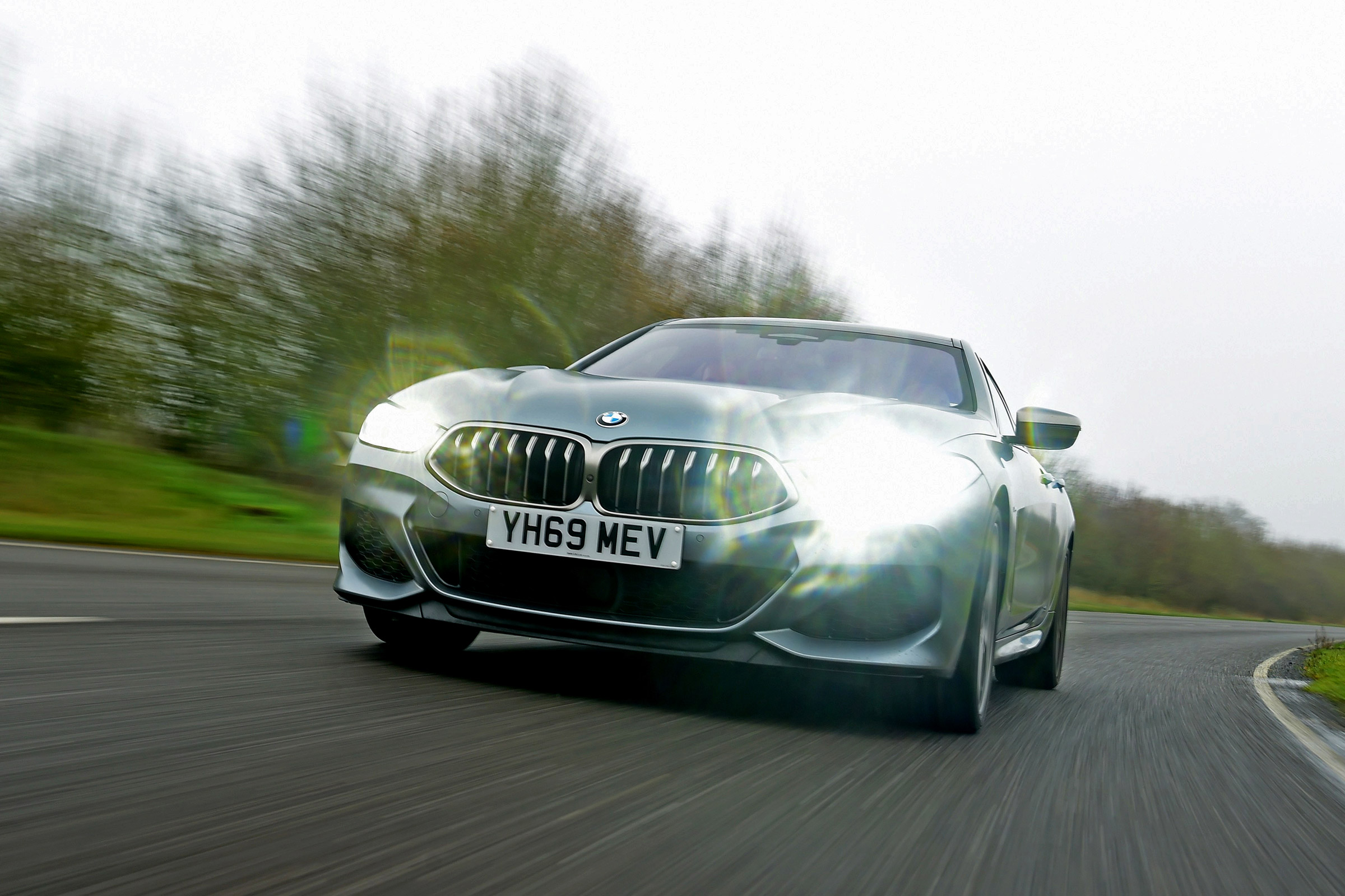 BMW 8 Series Gran Coupe saloon headlights