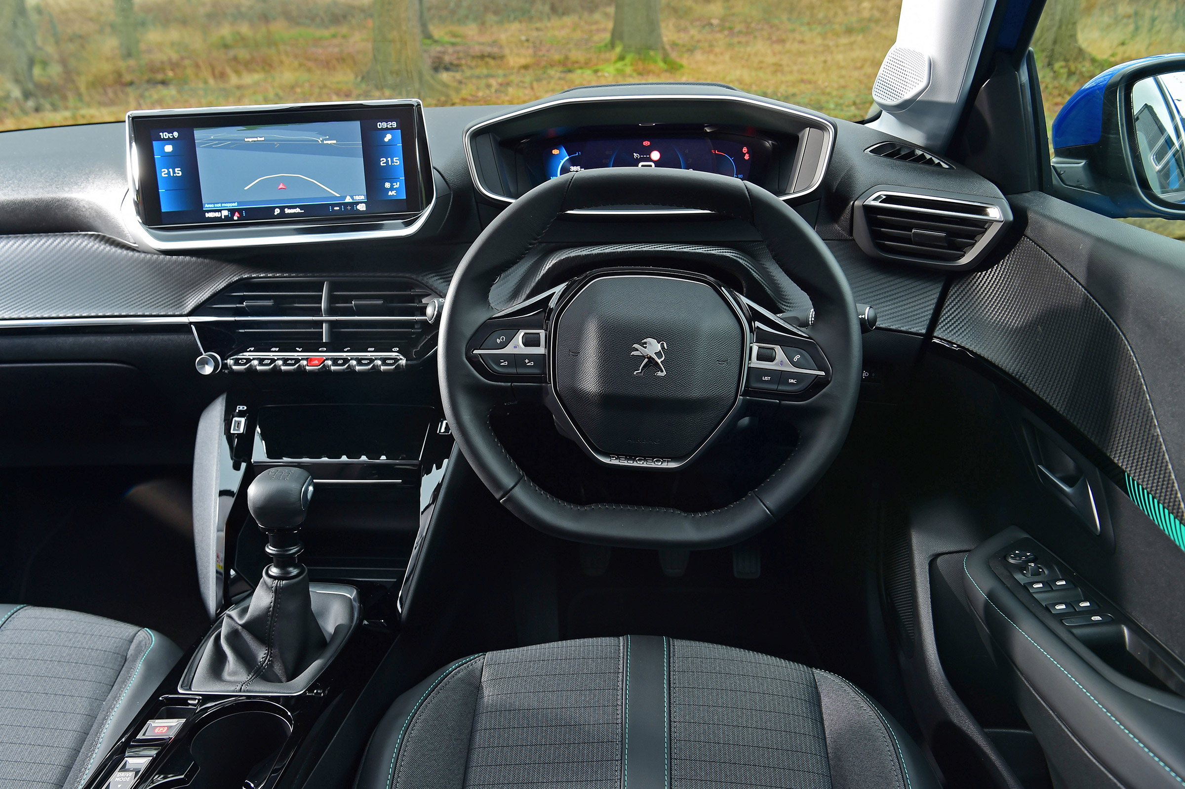 Peugeot 208 hatchback interior