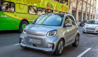 Smart EQ ForTwo driving