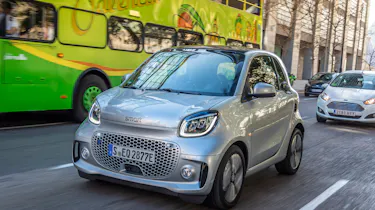 Smart EQ ForTwo driving