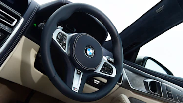 BMW 8 Series Gran Coupe saloon steering wheel