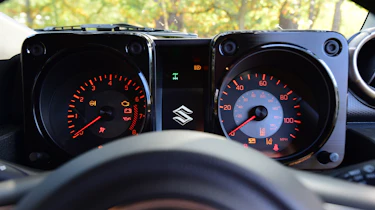 Suzuki Jimny SUV instrument cluster