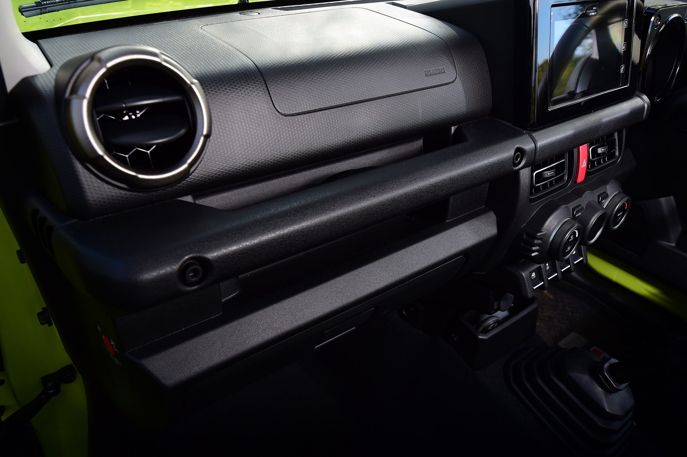 Suzuki Jimny SUV dashboard