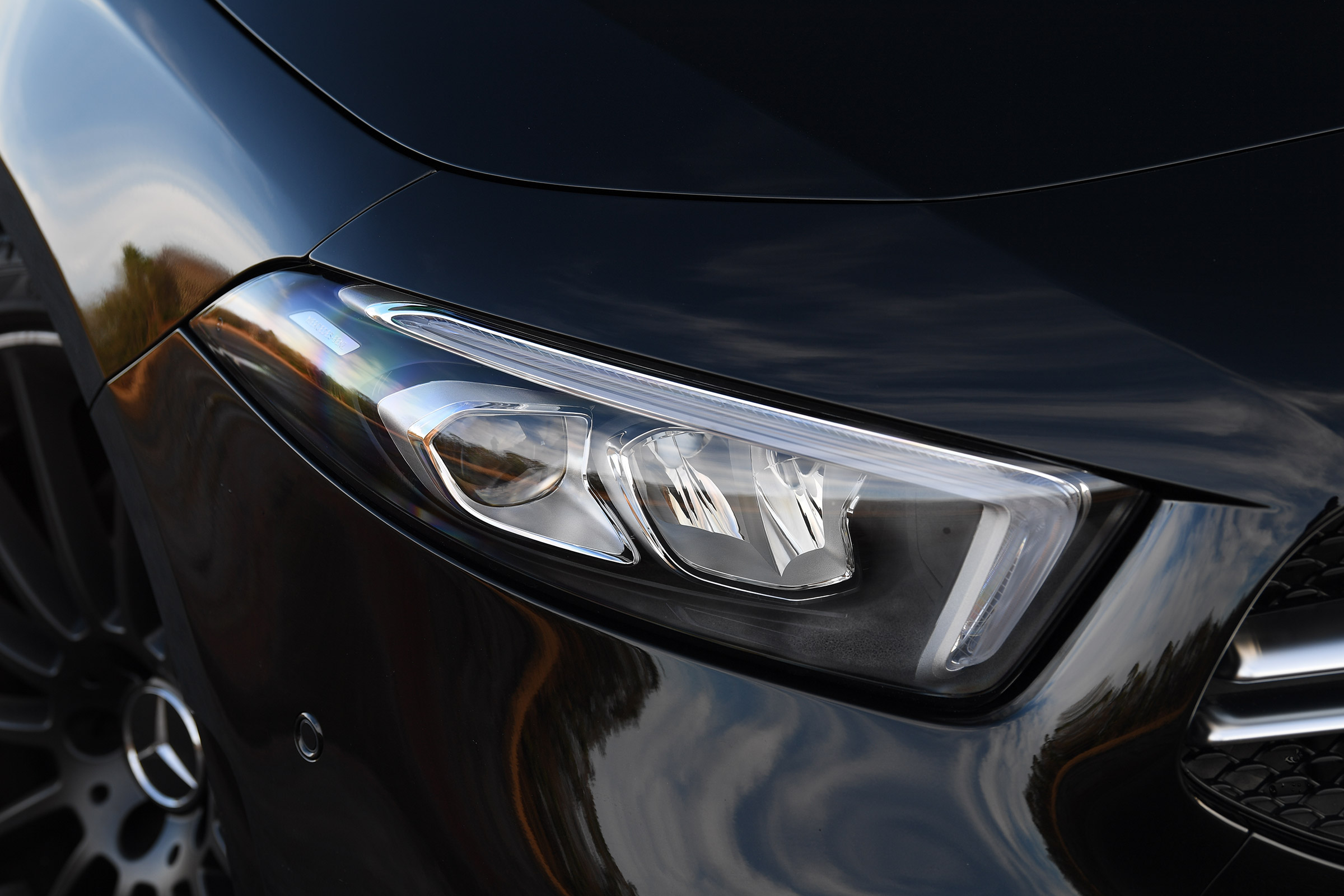 Mercedes-AMG A 35 Saloon headlights