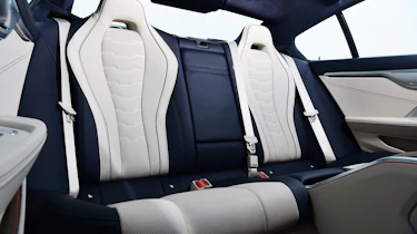 BMW 8 Series Gran Coupe saloon rear seats