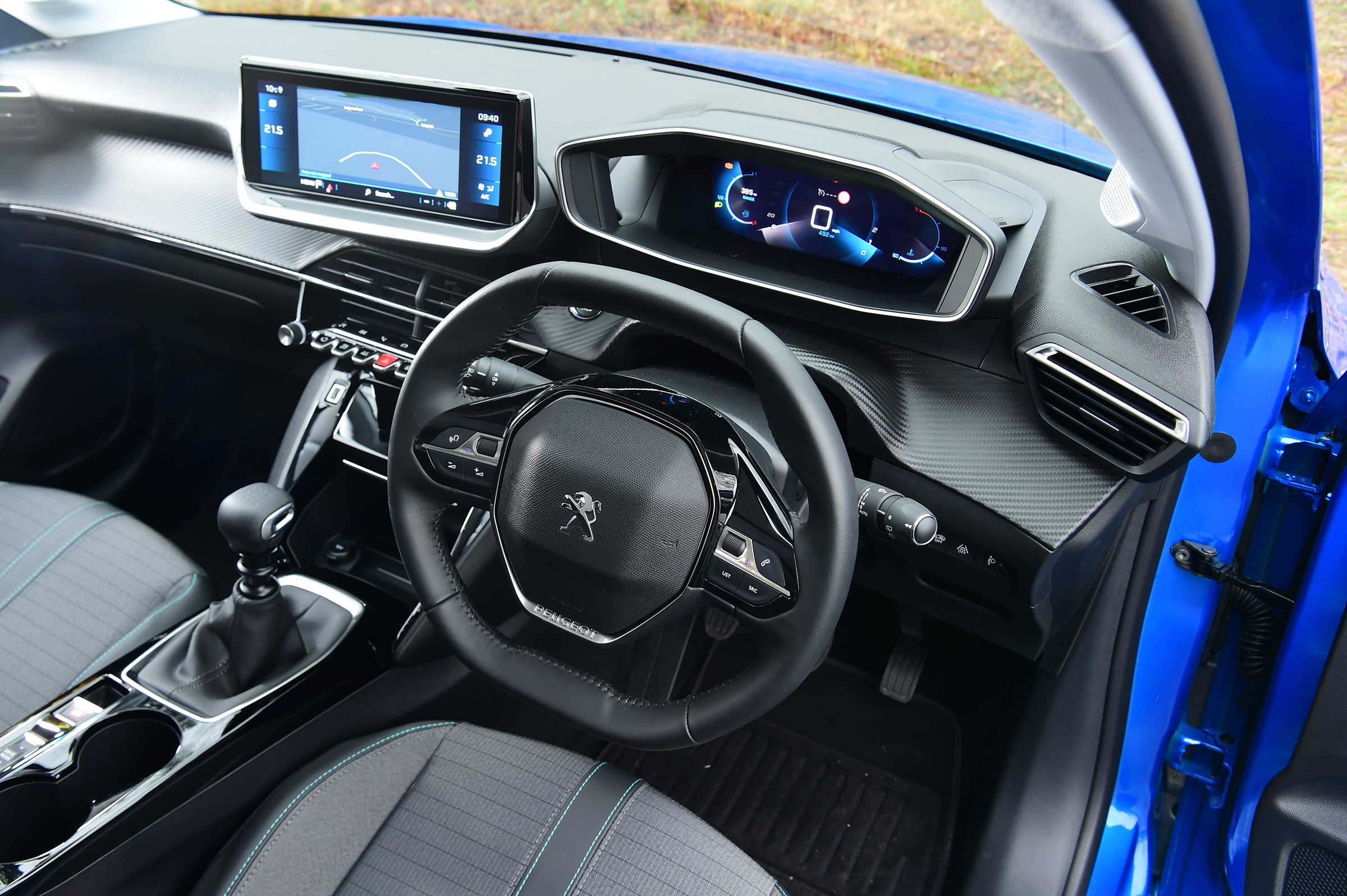 Peugeot 208 hatchback interior