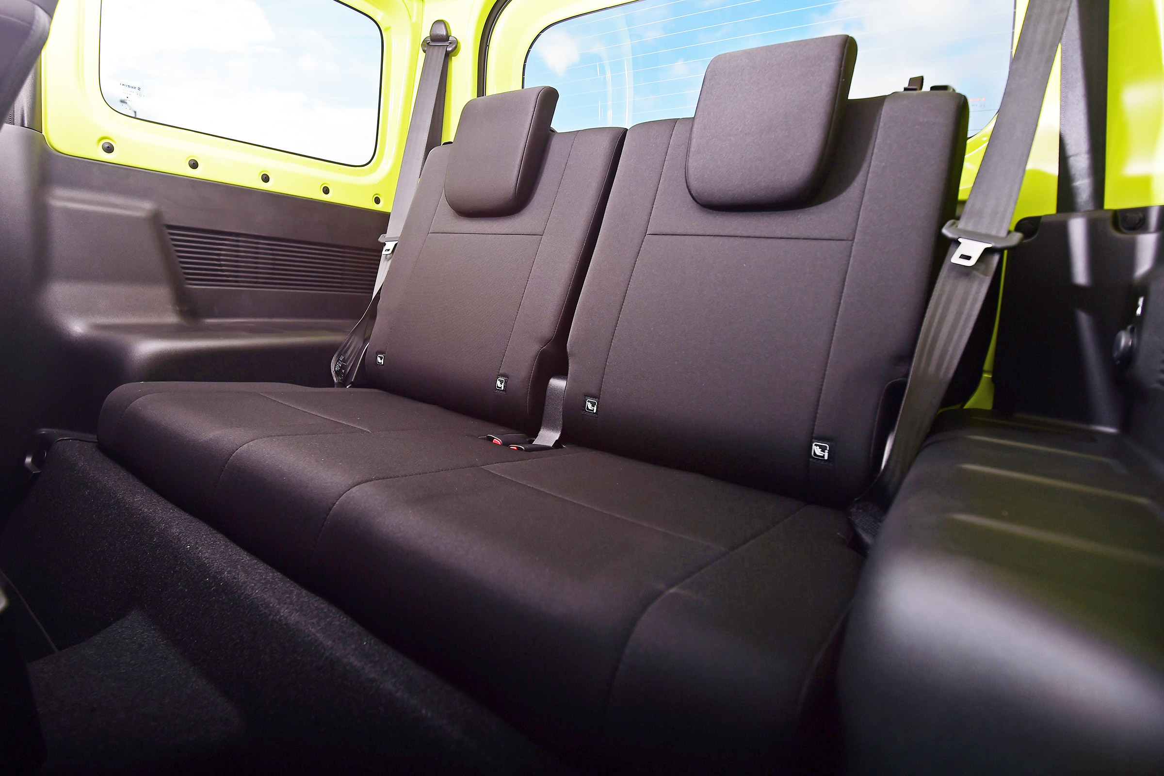 Suzuki Jimny SUV rear seats