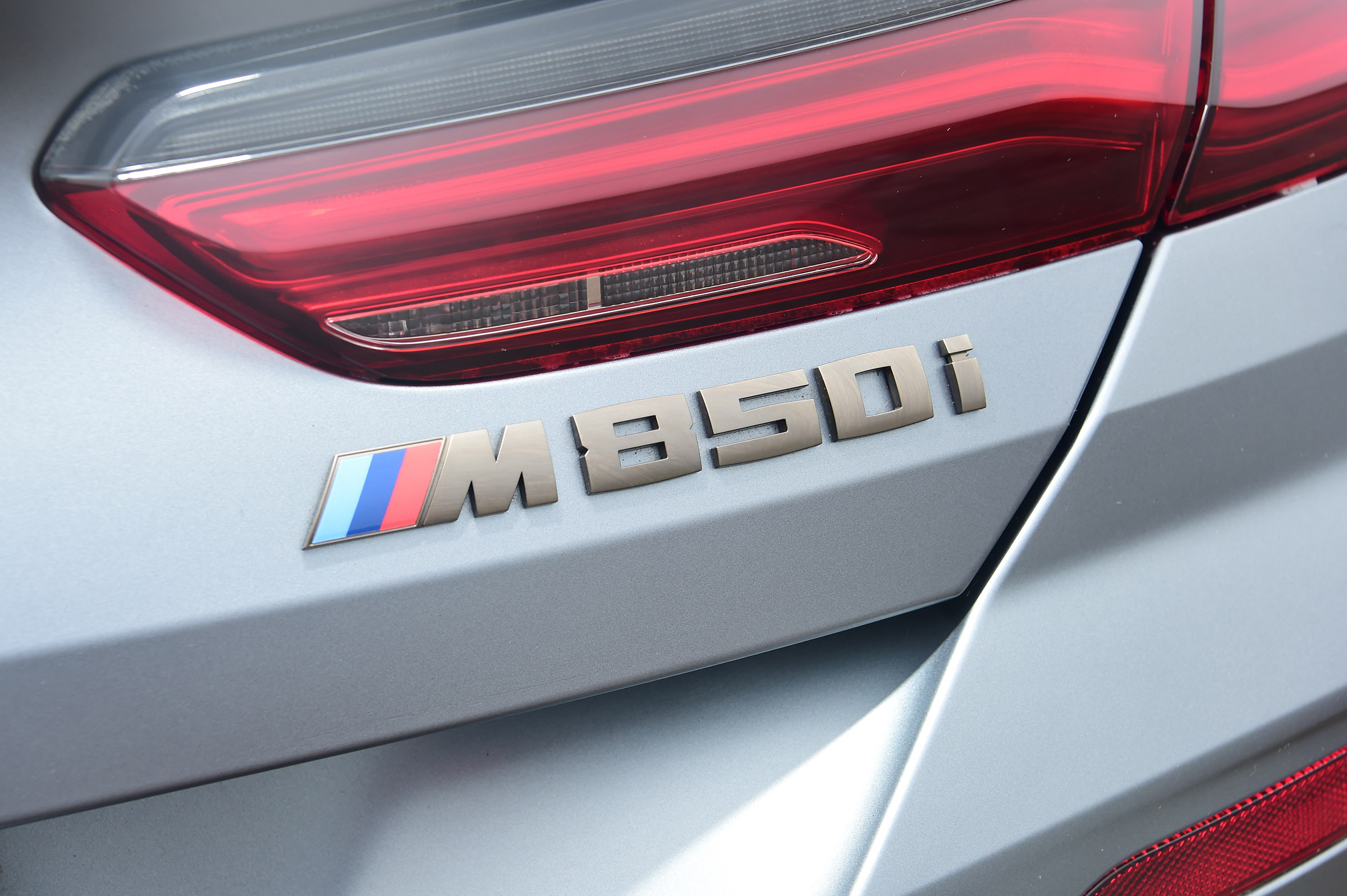 BMW 8 Series Gran Coupe saloon rear badge