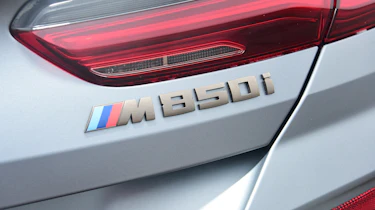 BMW 8 Series Gran Coupe saloon rear badge