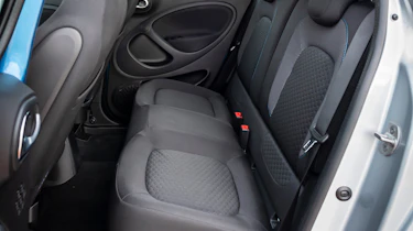 Smart EQ ForFour hatchback rear seats