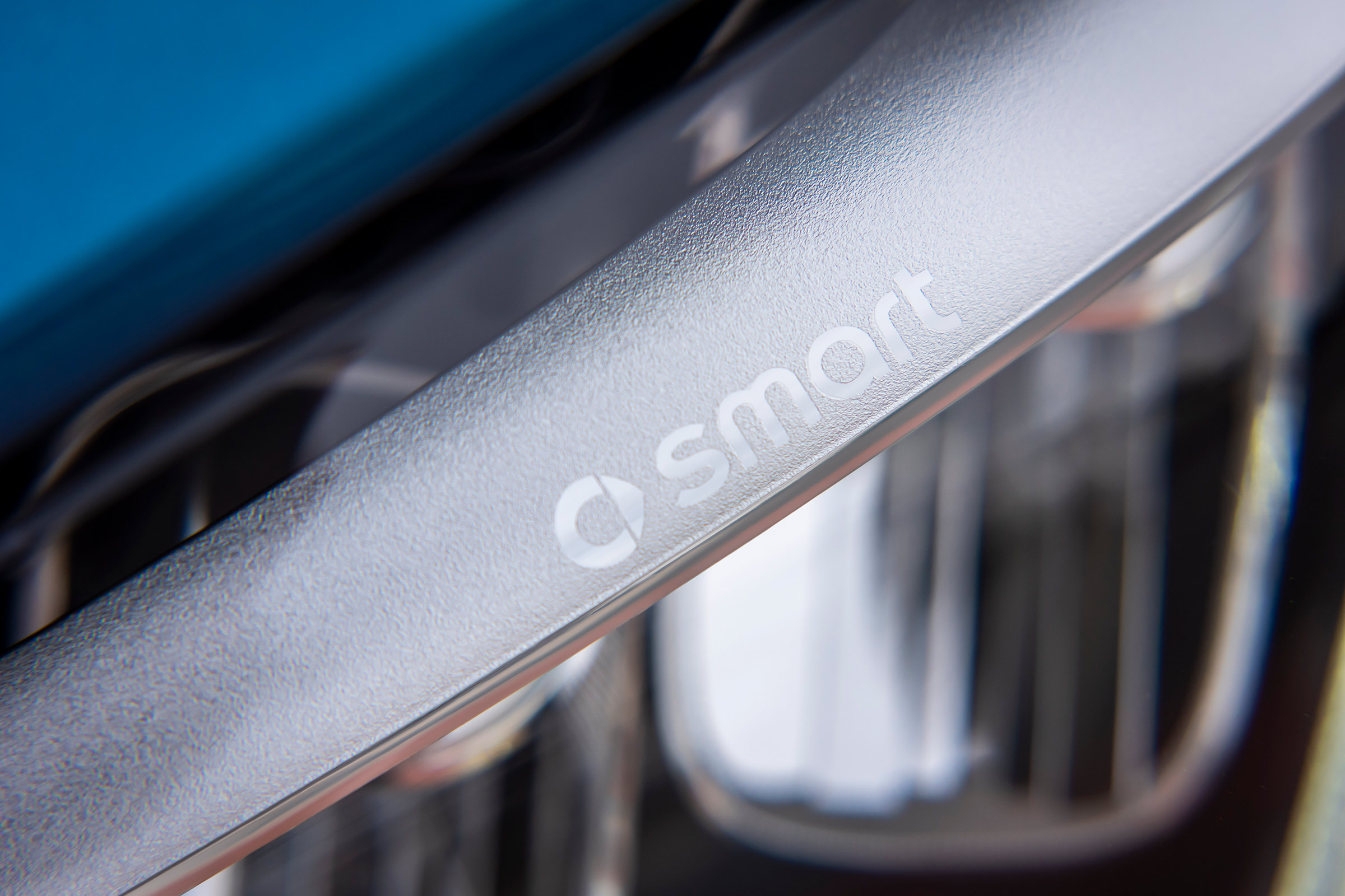 Smart EQ ForFour hatchback headlight detail