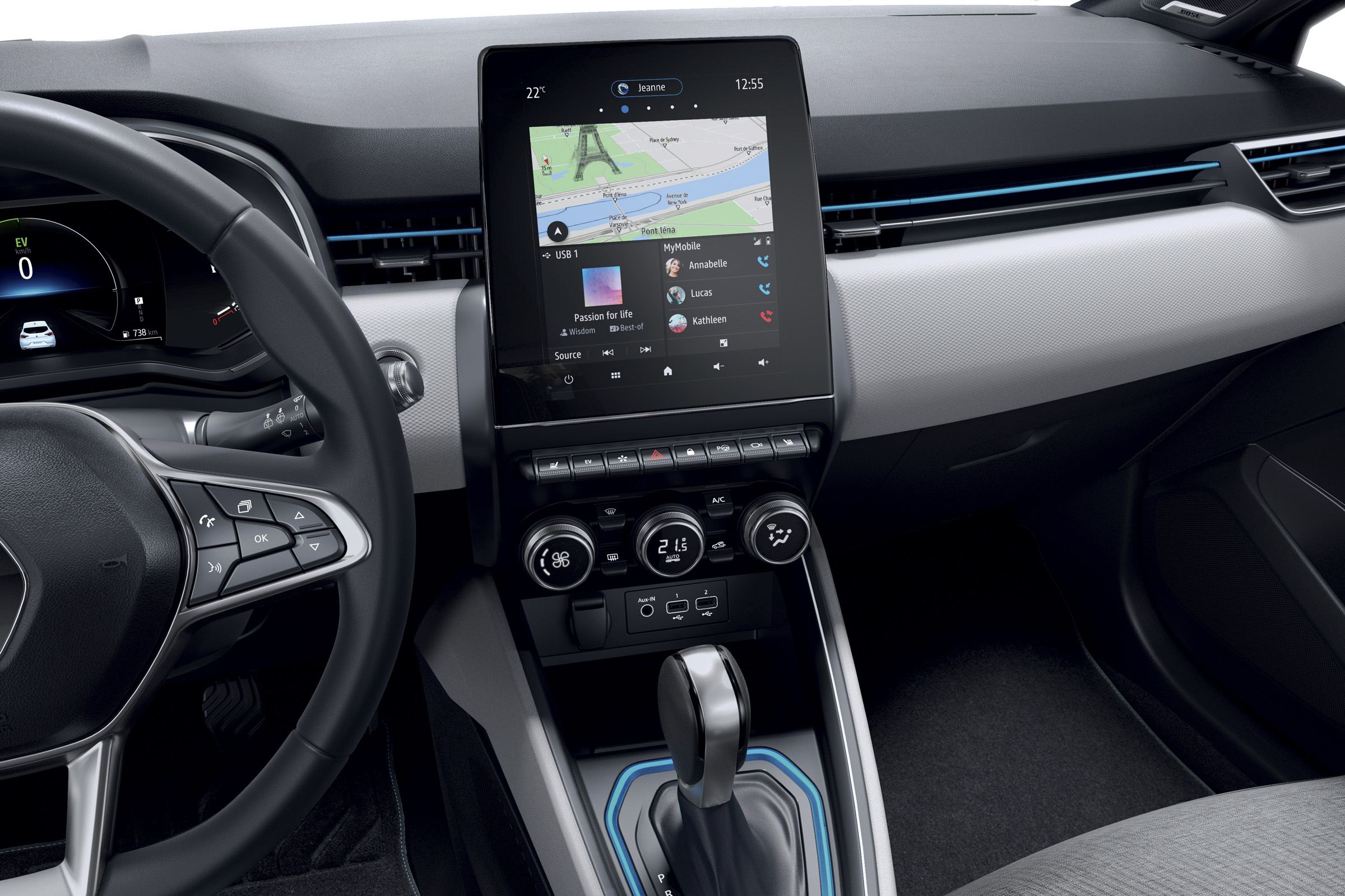 2020 Renault Clio E-Tech - Interior