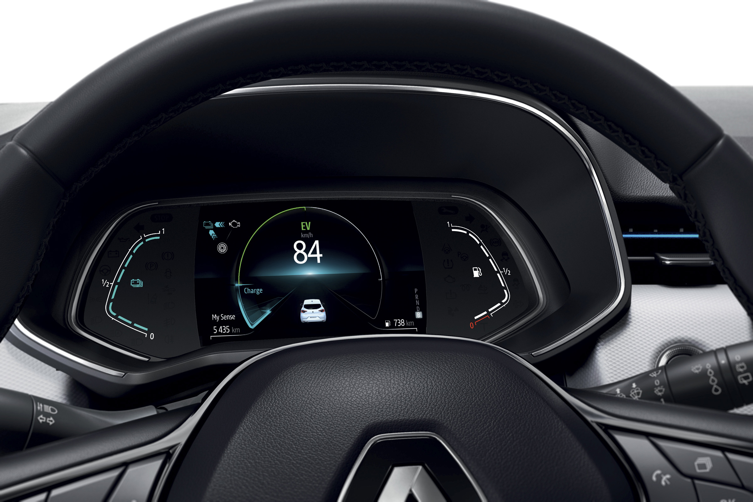 2020 Renault Clio E-Tech - Digital dash display