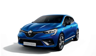 2020 Renault Clio E-Tech - Front 3/4 view