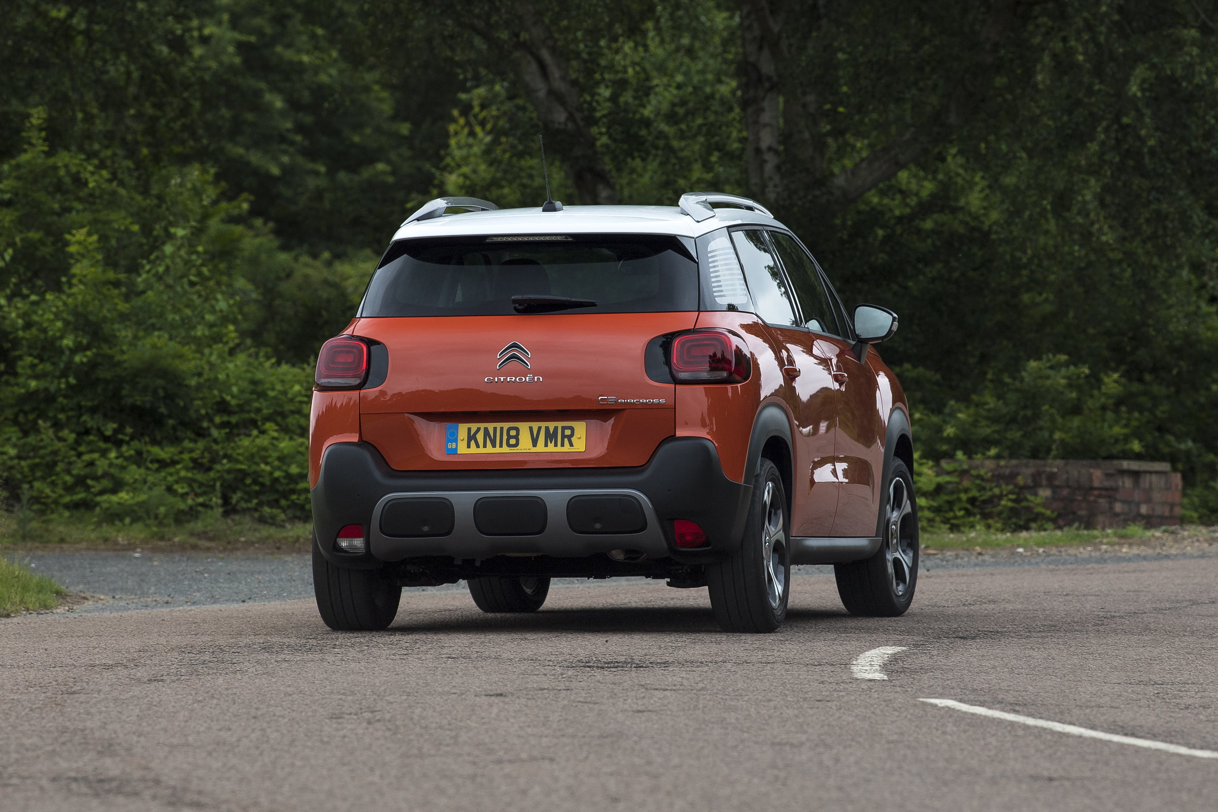 Citroen C3 Aircross - rear 3/4 dynamic 