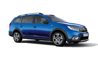 Dacia MCV Logan Stepway SE Twenty front 3/4 view