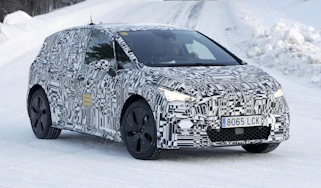SEAT el-Born in camouflage testing in the Arctic Circle