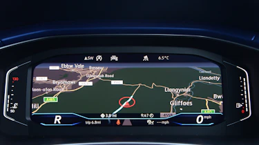 Volkswagen T-Roc R digital dashboard