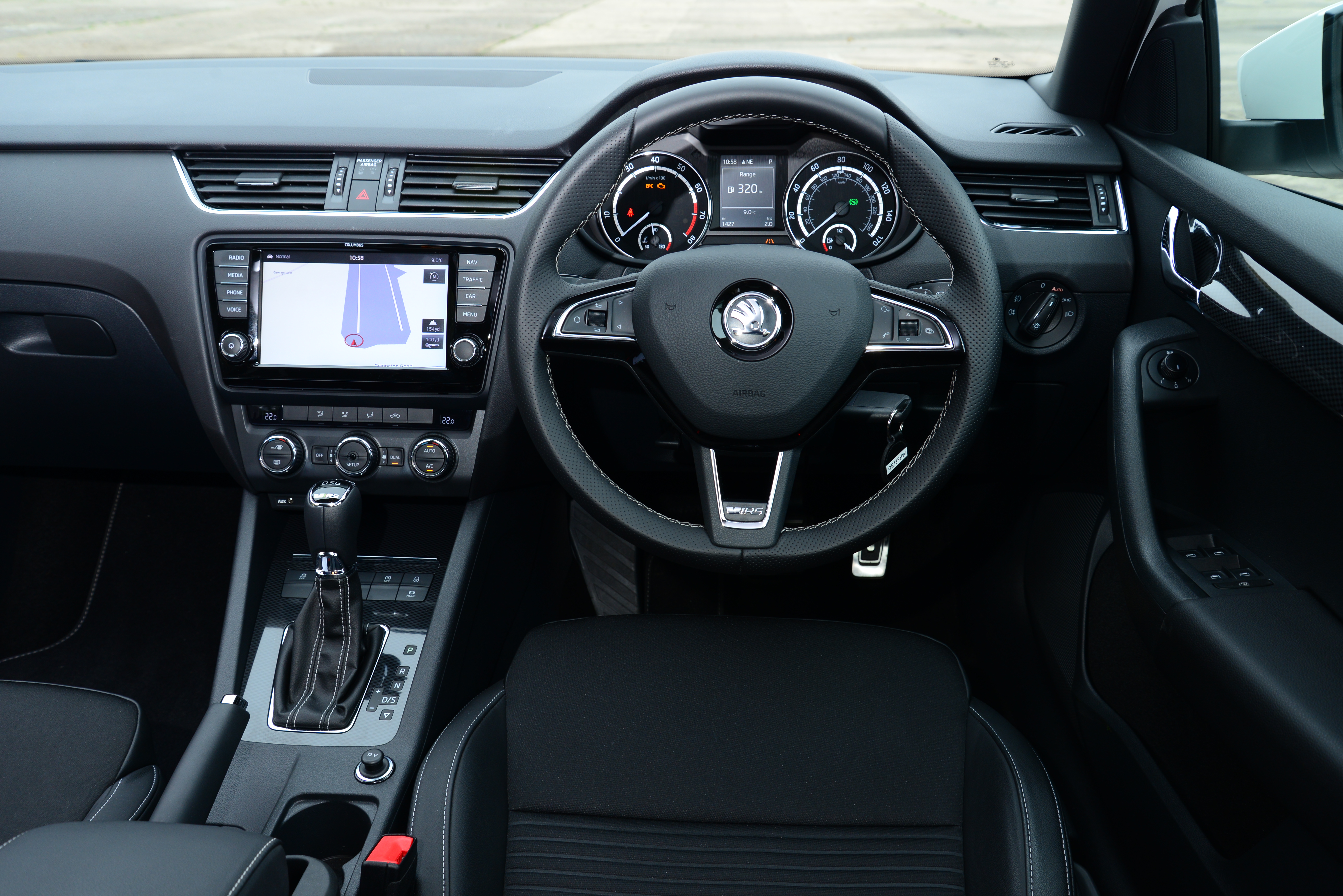 Skoda Octavia vRS - interior
