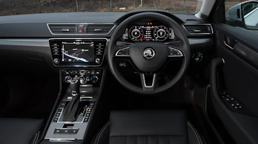 Skoda Superb Estate interior