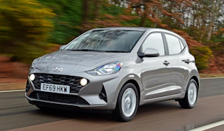 Hyundai i10 driving