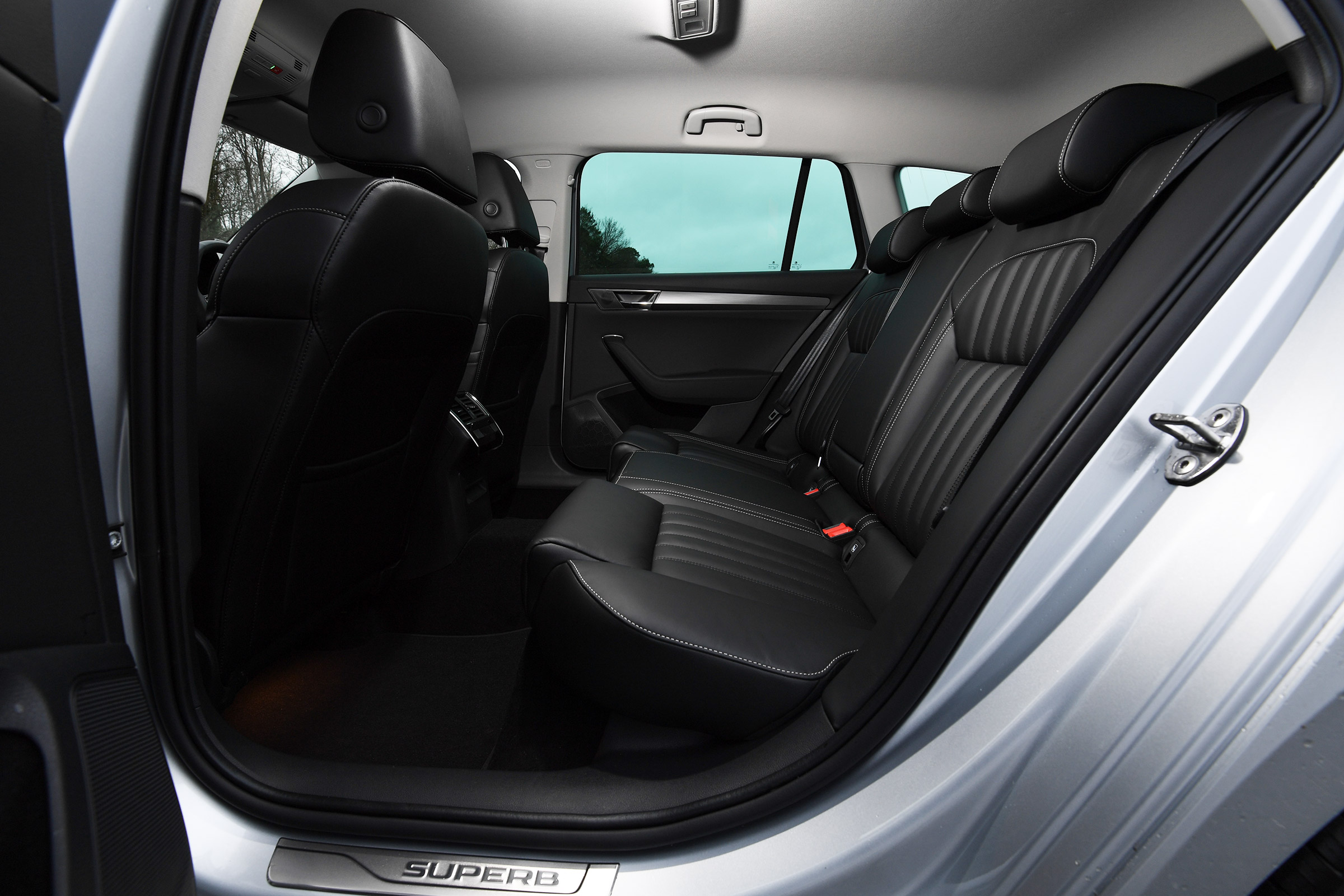 Skoda Superb Estate rear seats