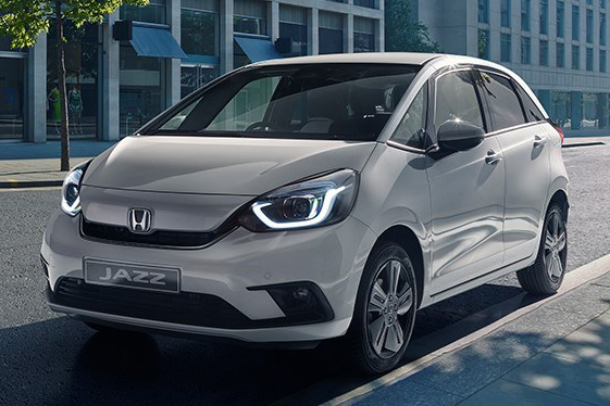 2020 Honda Jazz hybrid - front 3/4 view static