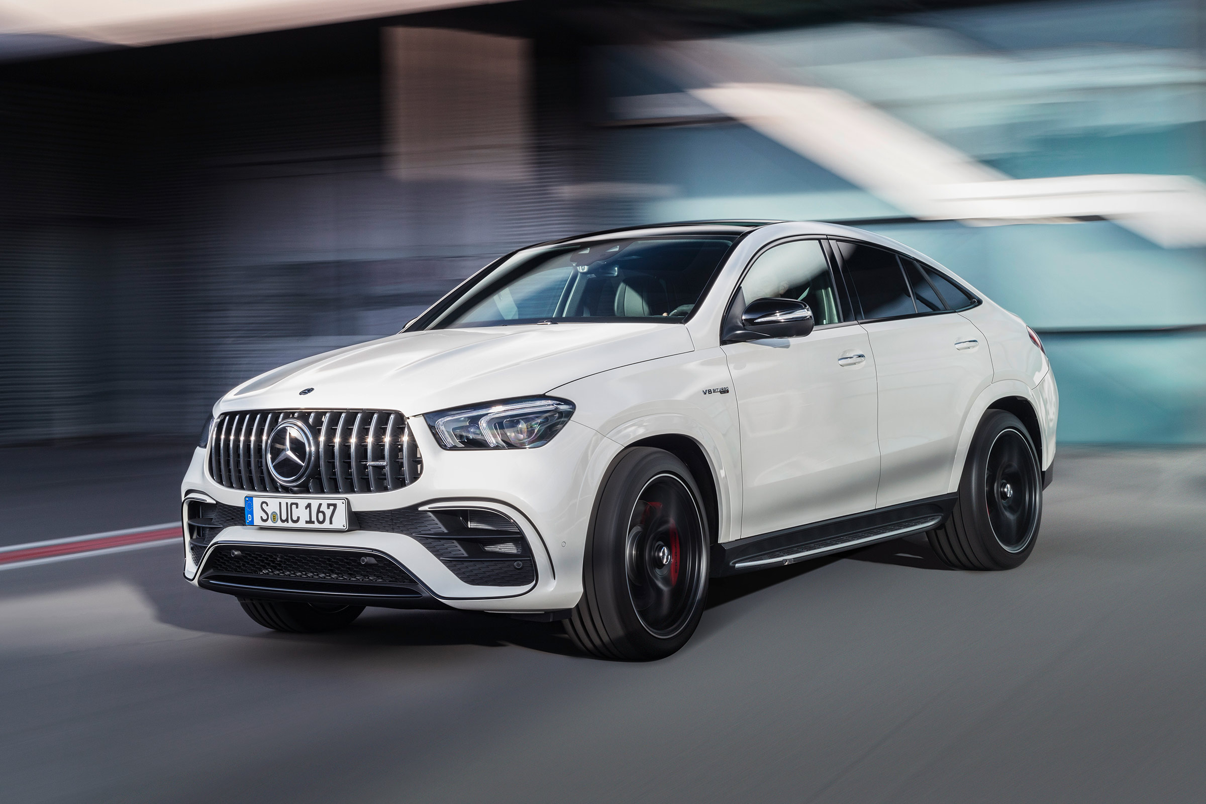2020 Mercedes-AMG GLE 63 S Coupe front 3/4 driving