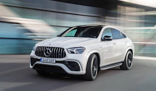 2020 Mercedes-AMG GLE 63 S Coupe front driving